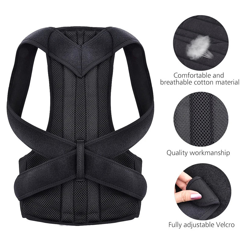 Posture Corrector Brace — Relieve Back Pain & Stand Taller